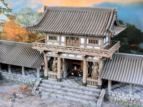  Samurai Temple Outer Gate