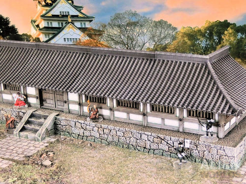  Samurai Temple Walls