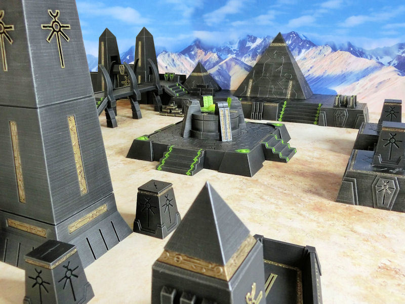 3dalienworlds shop sci fi necrontyr 3d printable terrain for