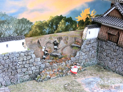  Samurai Ruined Castle Wall