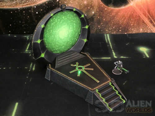 thumbnail interactive-video image 1 of Dolmen Gate - 28mm Necron 3D Printed Terrain For Tabletop Wargaming By Enigma Prints 1 of 2