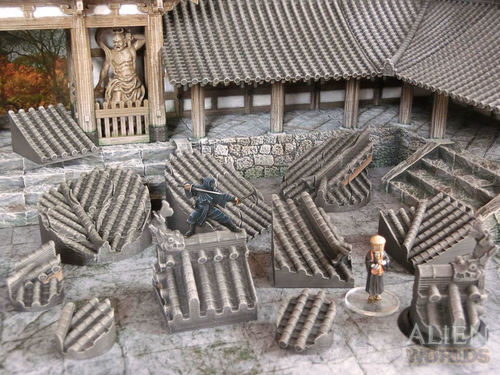  Samurai Ninja Rooftop Bases