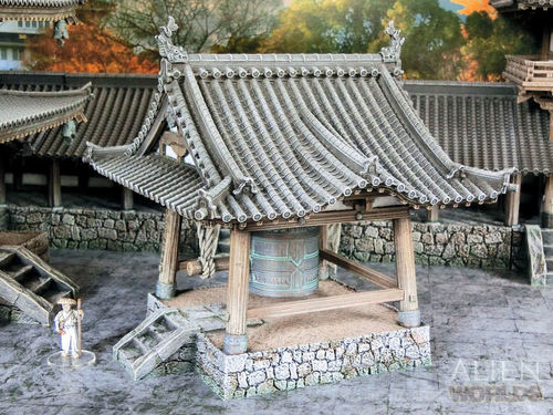  Samurai Temple Bell