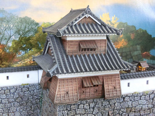  Samurai Castle Corner Tower